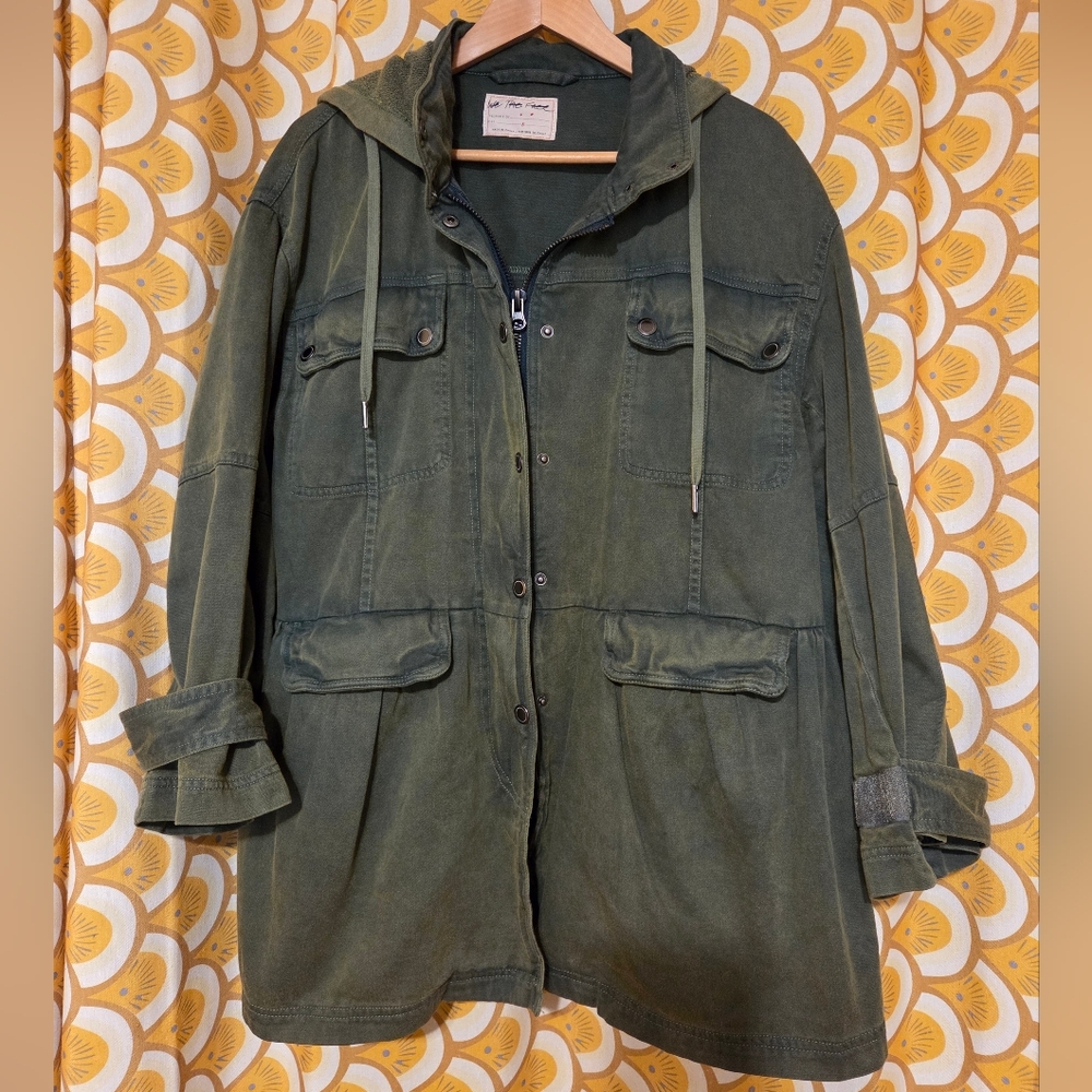 We The Free Oversized Army Jacket